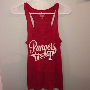 Texas Rangers tank top